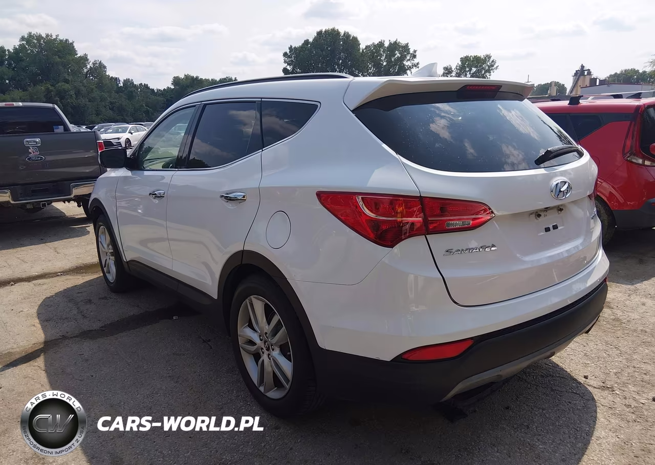 2014 Hyundai Santa Fe Sport 2.0L Turbo VIN:5XYZU3LA9EG216870 - 3