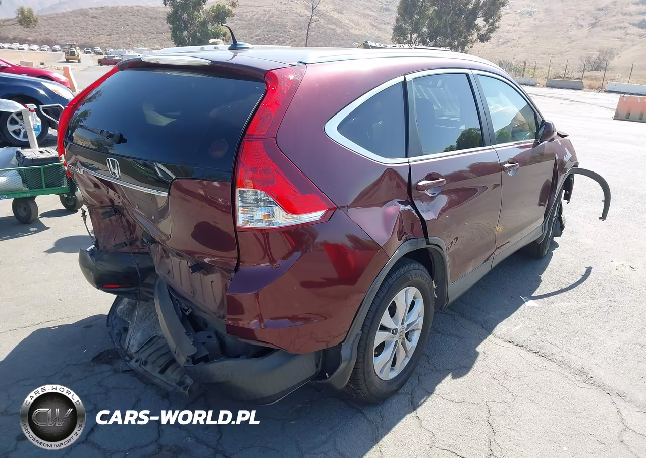 2013 Honda Cr-V Ex-L VIN:5J6RM3H71DL021081 - 4