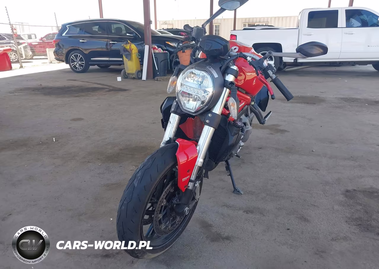 2019 Ducati Monster 821 VIN:ZDMMACLS9KB004864 - 2