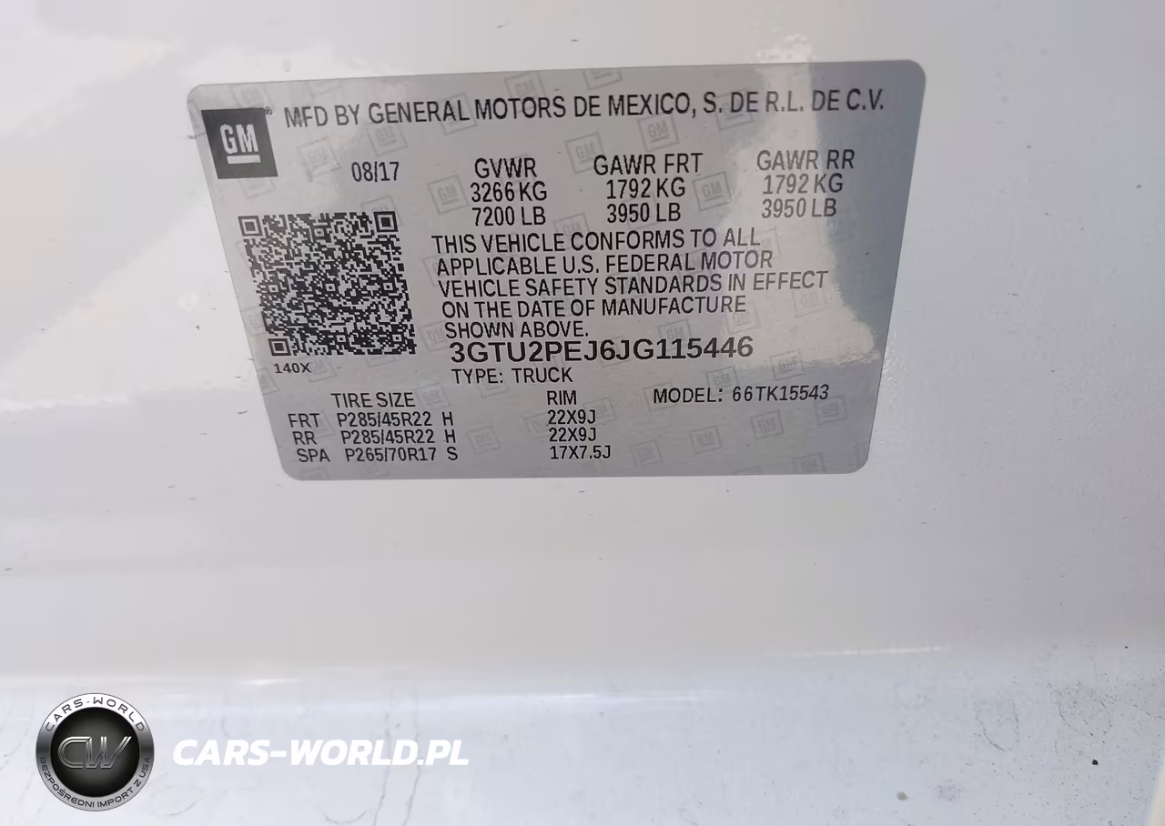 2018 GMC Sierra 1500 Denali VIN:3GTU2PEJ6JG115446 - 9