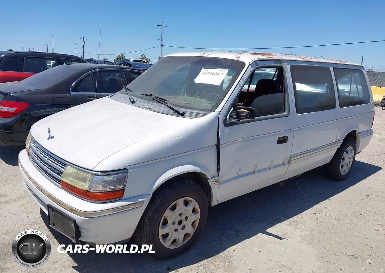 1992 Plymouth Grand Voyager Se VIN:1P4GH4439NX234473 - 2