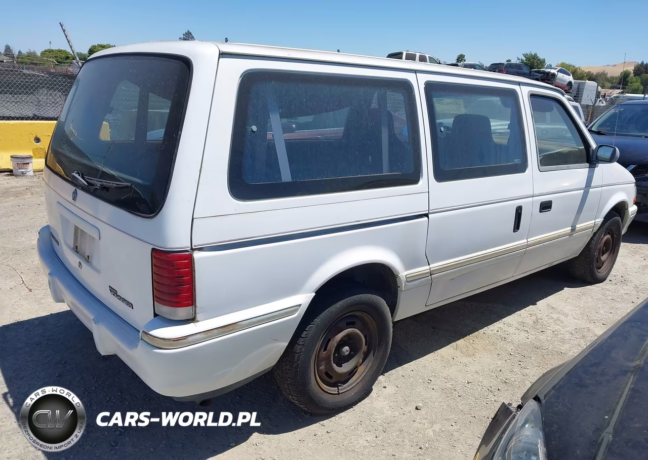 1992 Plymouth Grand Voyager Se VIN:1P4GH4439NX234473 - 4