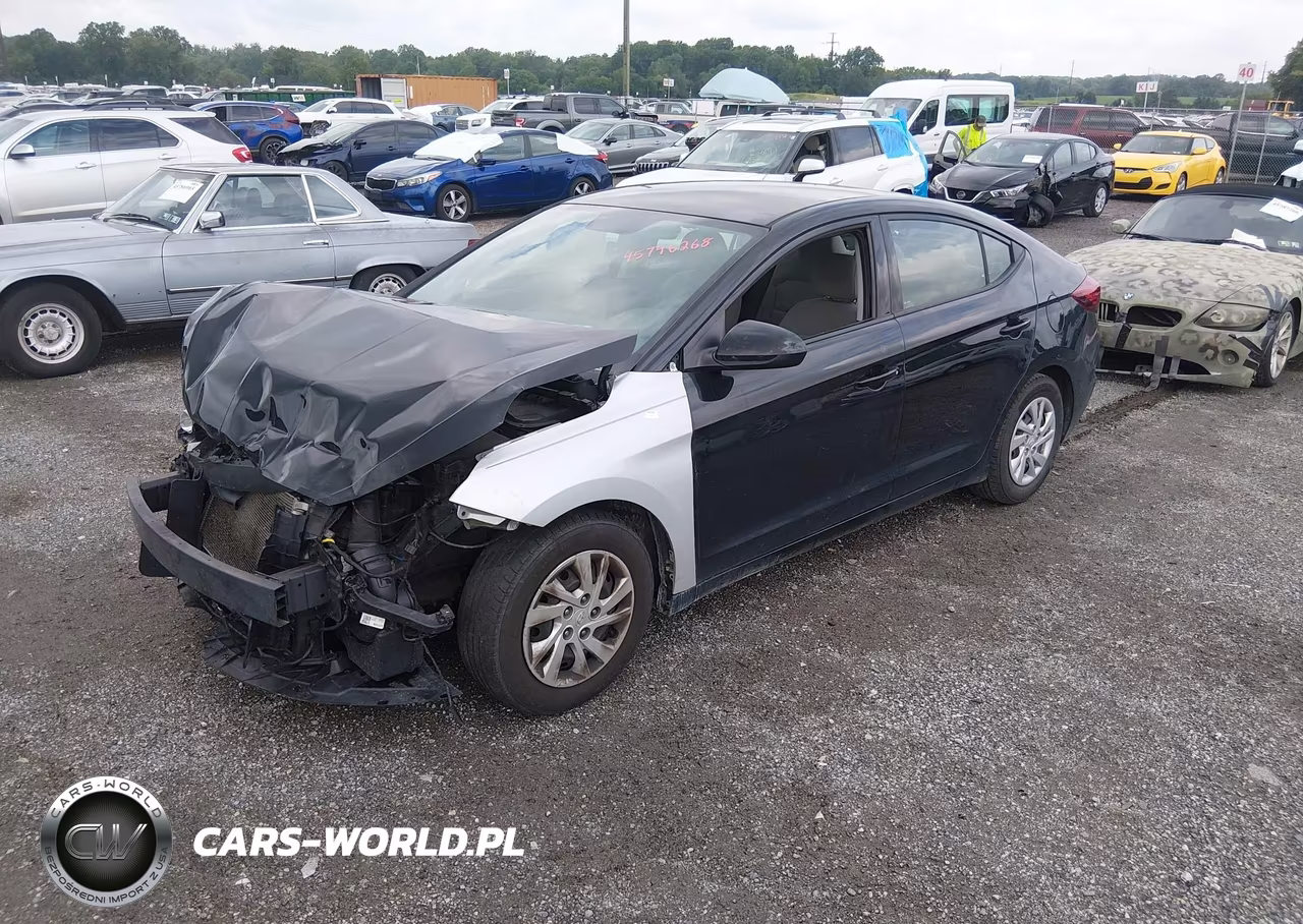 2019 Hyundai Elantra Se VIN:5NPD74LFXKH486276 - 2
