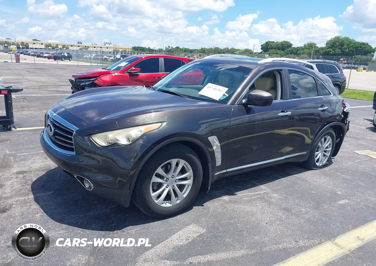 2013 Infiniti Fx37 VIN:JN8CS1MU1DM142466 - 2