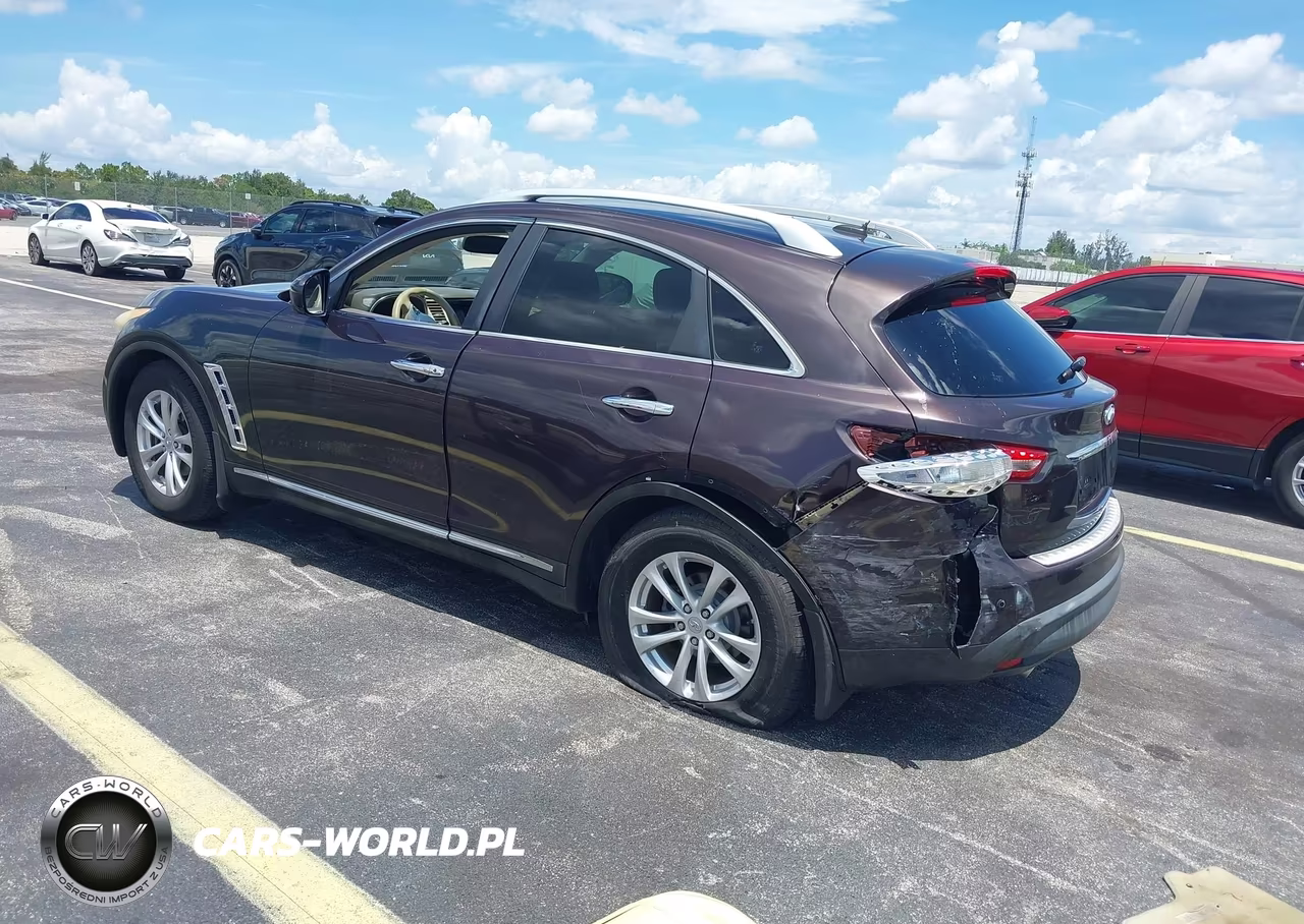 2013 Infiniti Fx37 VIN:JN8CS1MU1DM142466 - 3