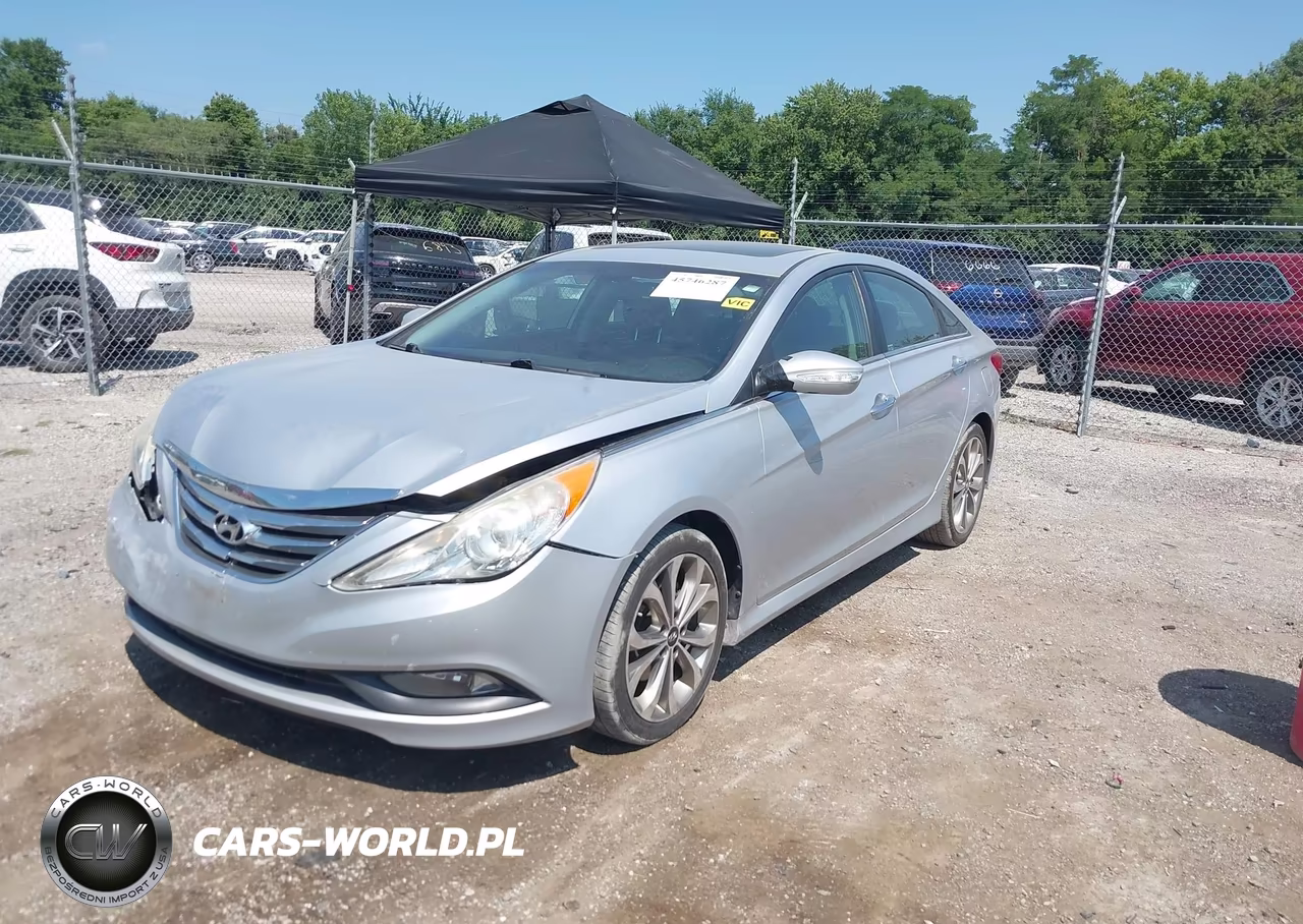 2014 Hyundai Sonata Se VIN:5NPEC4AC4EH887173 - 2