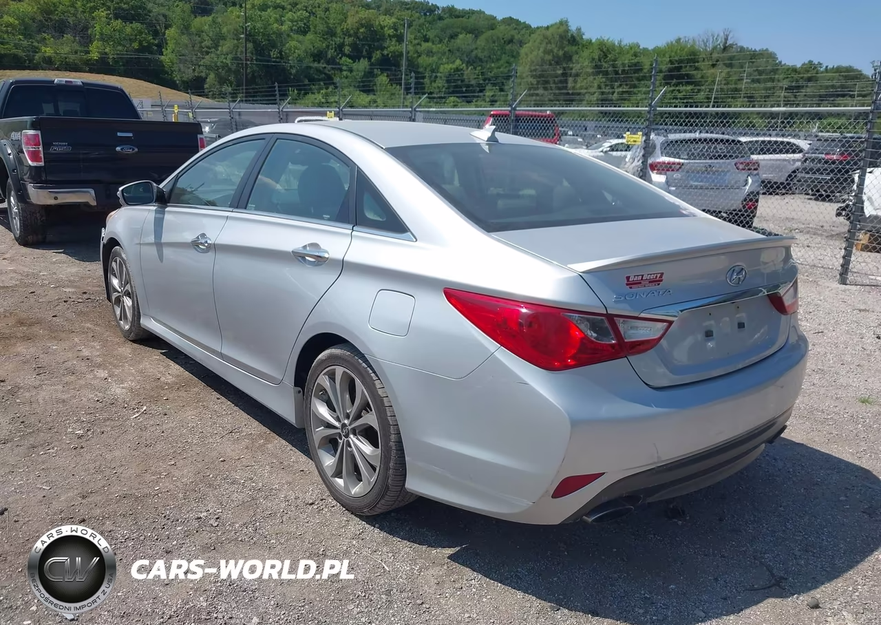 2014 Hyundai Sonata Se VIN:5NPEC4AC4EH887173 - 3