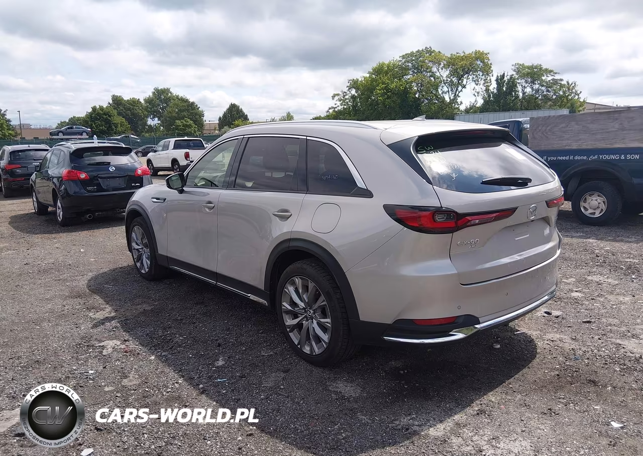 2025 Mazda Cx-90 3.3 Turbo Premium Plus Package VIN:JM3KKEHD4S1230684 - 3