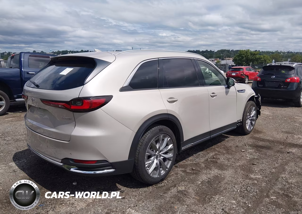 2025 Mazda Cx-90 3.3 Turbo Premium Plus Package VIN:JM3KKEHD4S1230684 - 4