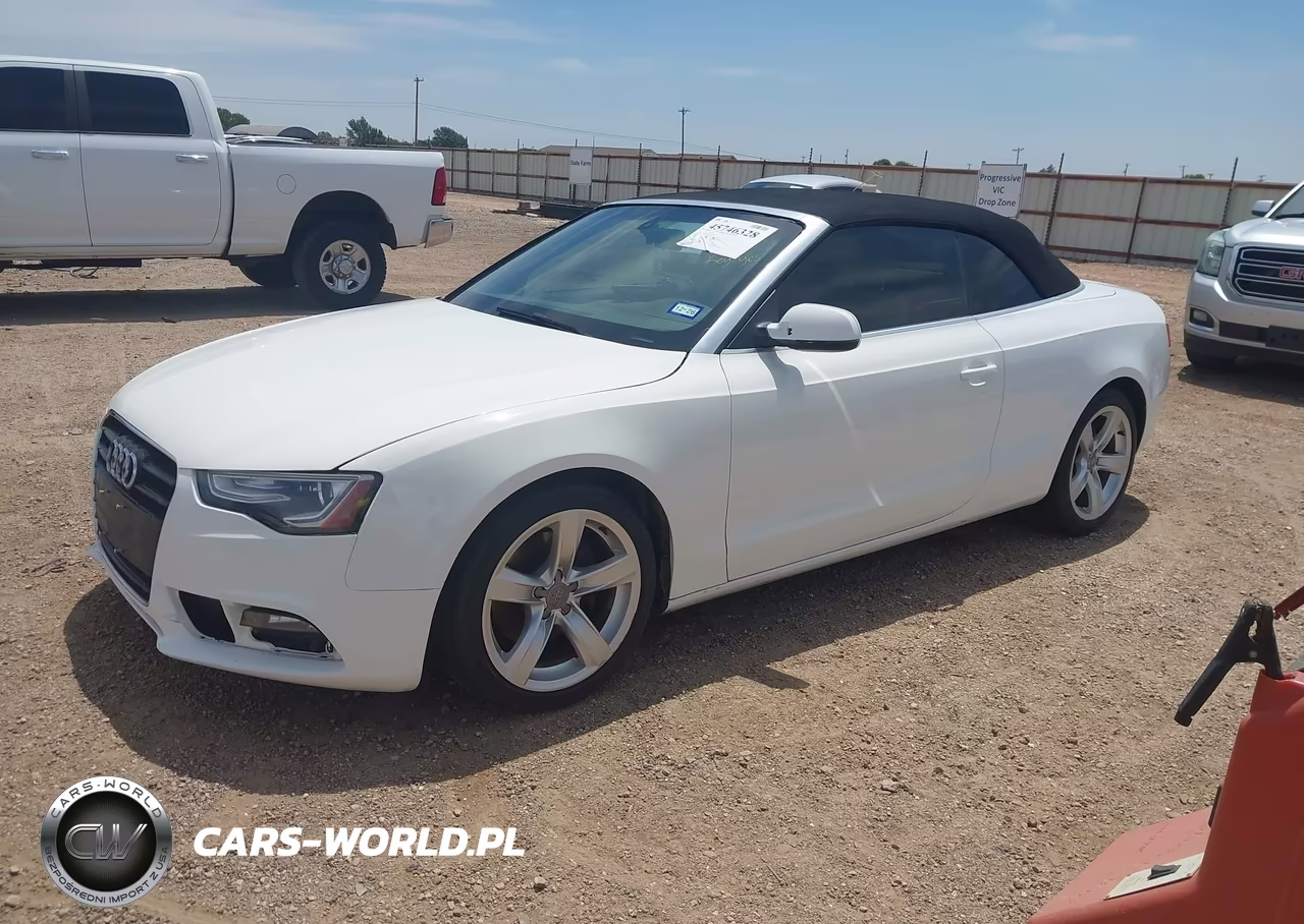 2013 Audi A5 2.0T Premium VIN:WAUAFAFH2DN018348 - 2