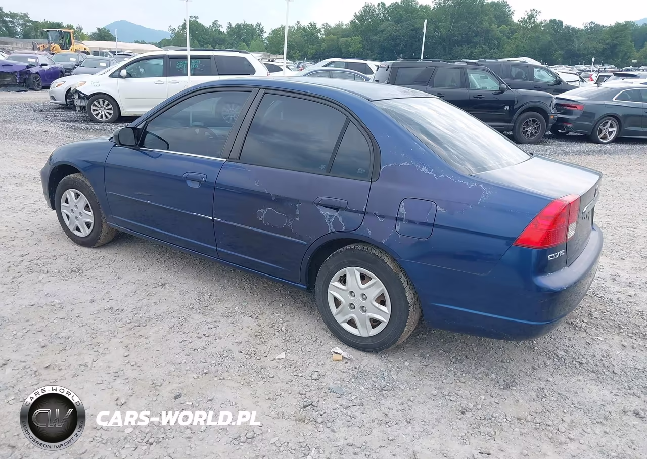 2003 Honda Civic Lx VIN:1HGES15583L015392 - 3