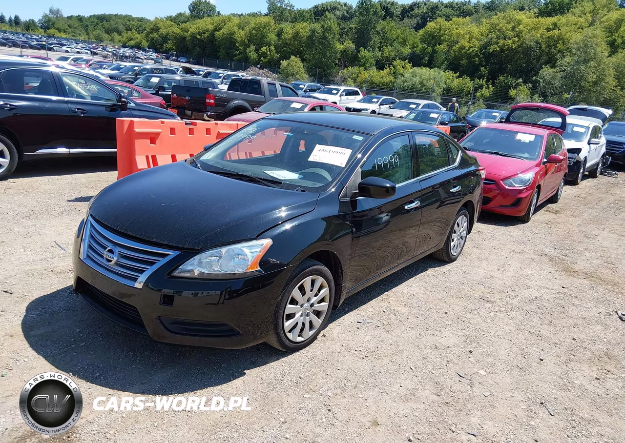 2015 Nissan Sentra S VIN:3N1AB7AP8FY224461 - 2