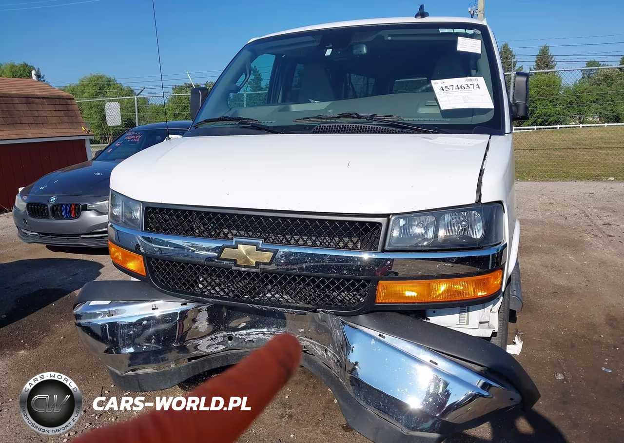 2025 Chevrolet Express Passenger Rwd 3500 Extended Wheelbase Lt VIN:1GAZGPFPXS1261593 - 6