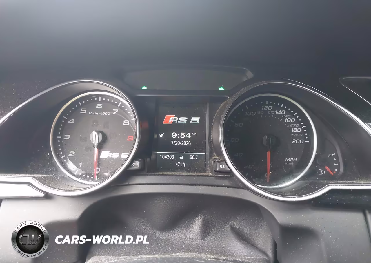 2013 Audi Rs 5 4.2 VIN:WUAC6AFR8DA902390 - 7