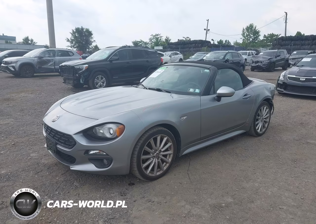 2017 Fiat 124 Spider Lusso VIN:JC1NFAEK1H0107054 - 2
