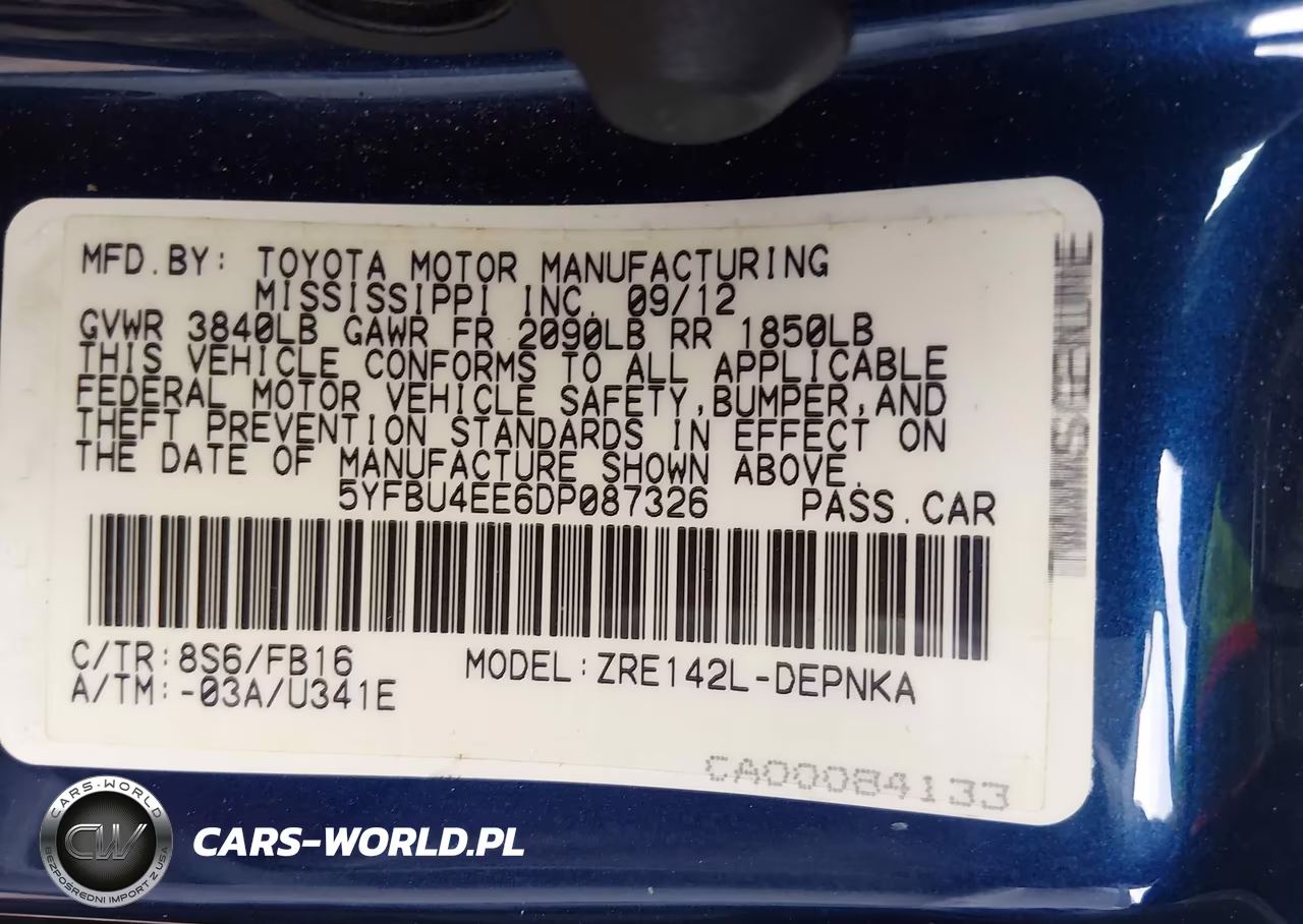 2013 Toyota Corolla Le VIN:5YFBU4EE6DP087326 - 9