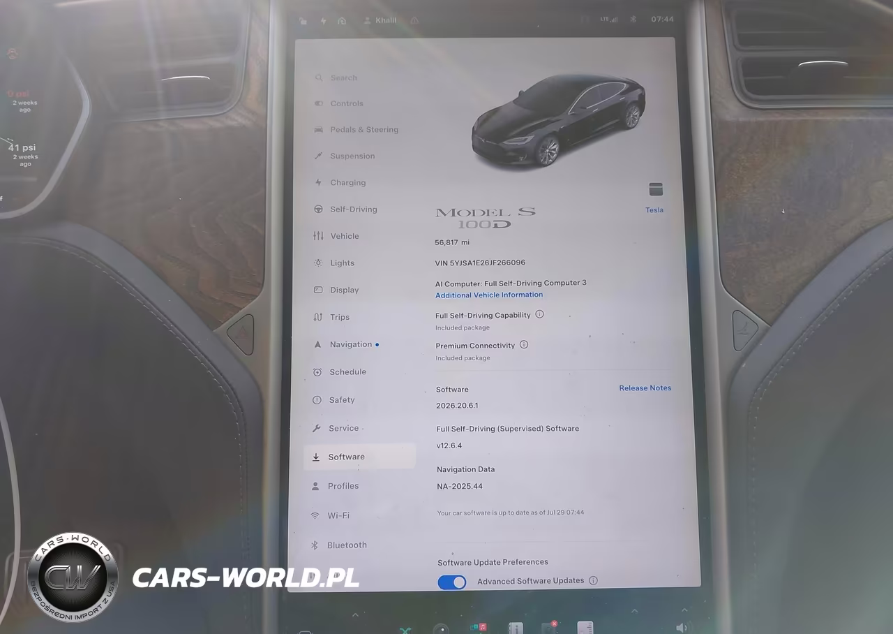 2018 Tesla Model S 100D-75D-P100D VIN:5YJSA1E26JF266096 - 7