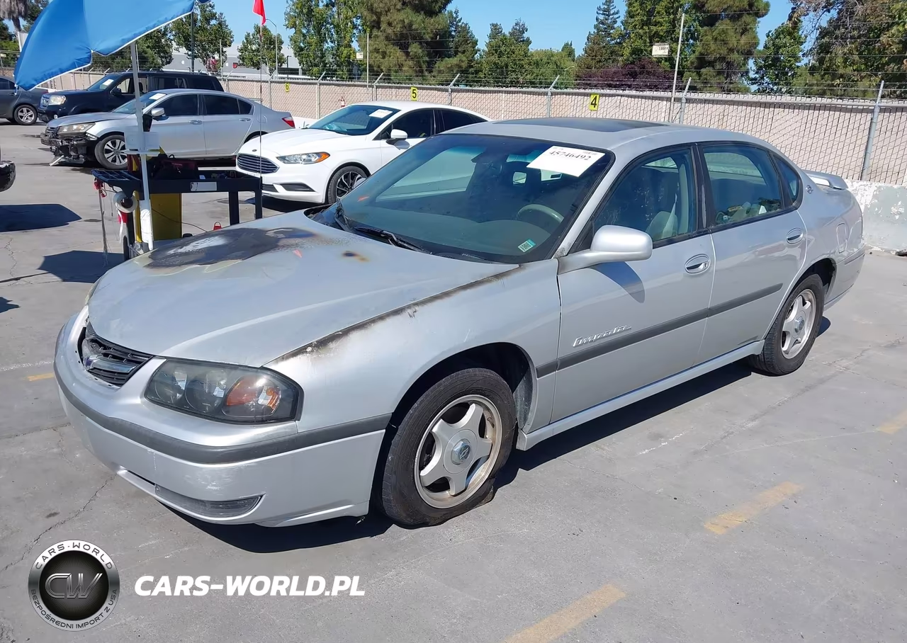 2001 Chevrolet Impala Ls VIN:2G1WH55K319245305 - 2