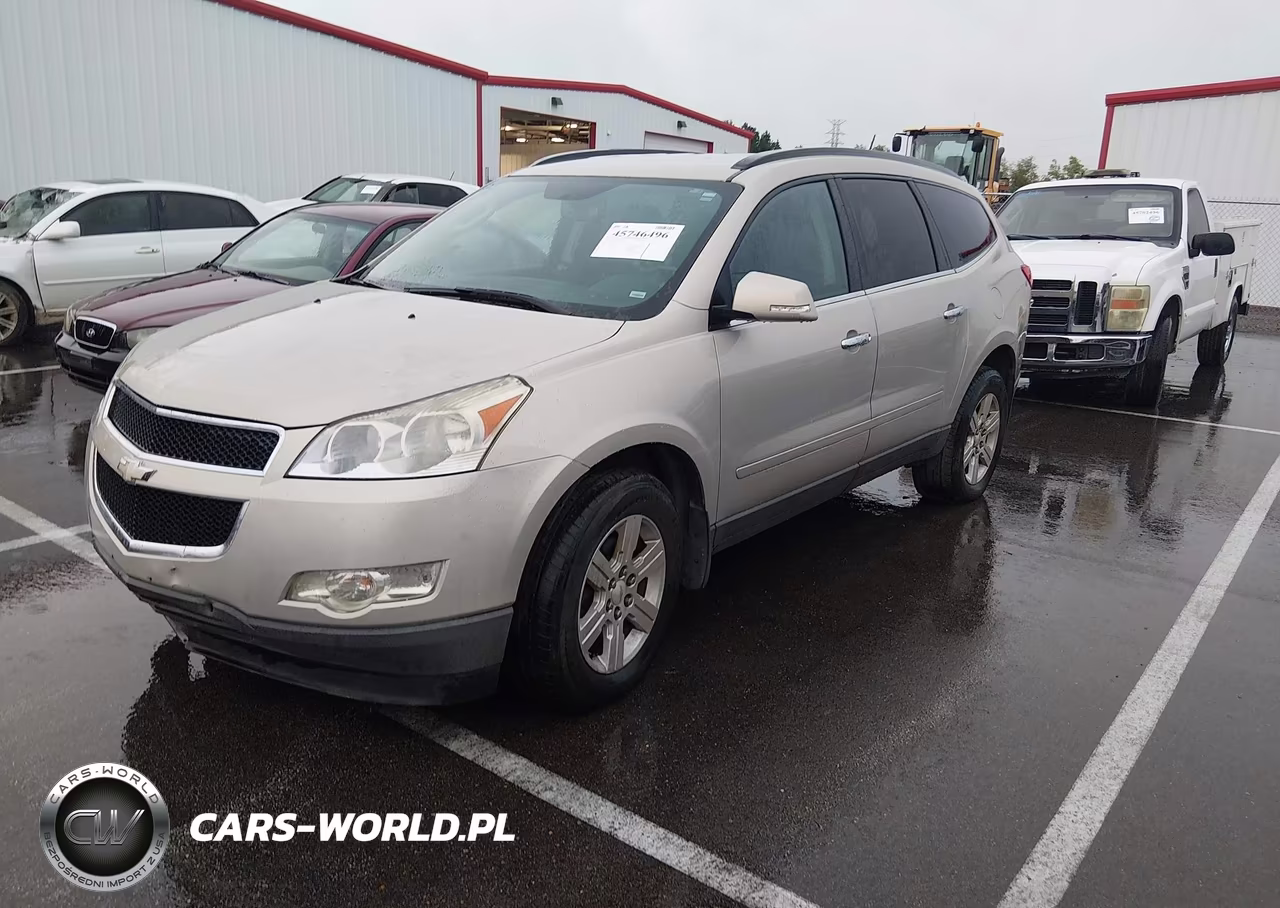 2012 Chevrolet Traverse 2Lt VIN:1GNKVJED9CJ288554 - 2