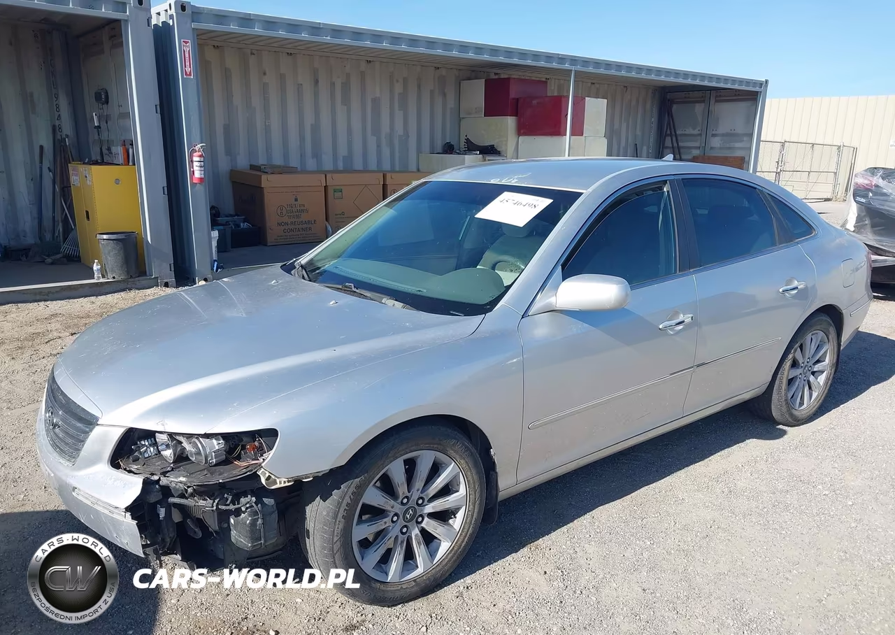 2009 Hyundai Azera Gls VIN:KMHFC46D19A349187 - 2