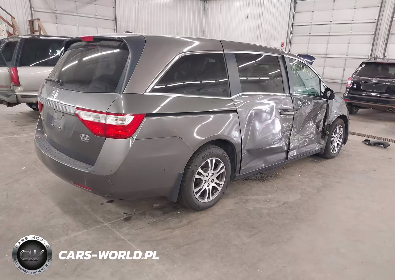 2011 Honda Odyssey Ex-L VIN:5FNRL5H60BB045481 - 4