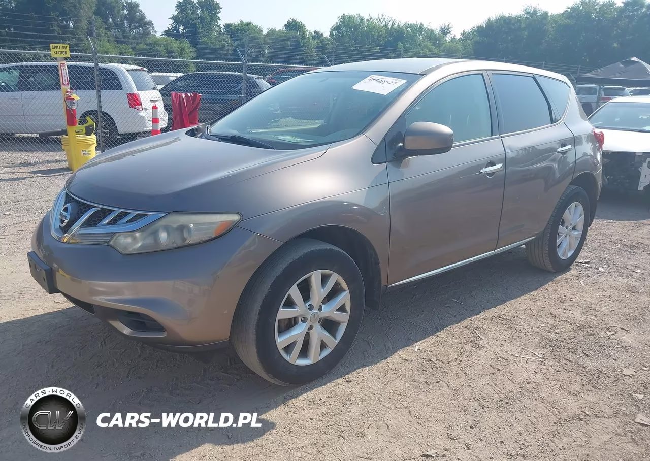 2013 Nissan Murano S VIN:JN8AZ1MW8DW305140 - 2
