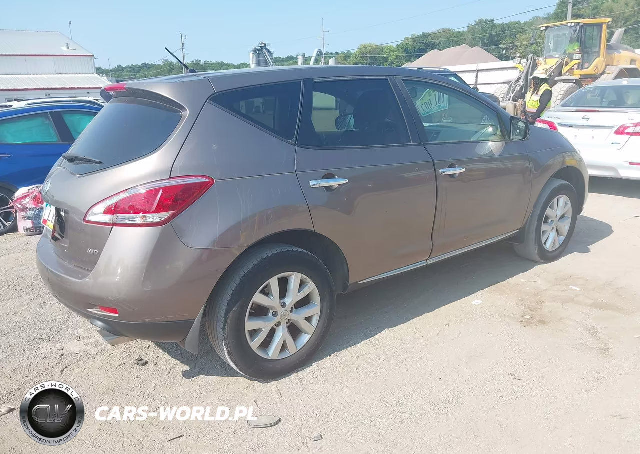 2013 Nissan Murano S VIN:JN8AZ1MW8DW305140 - 4
