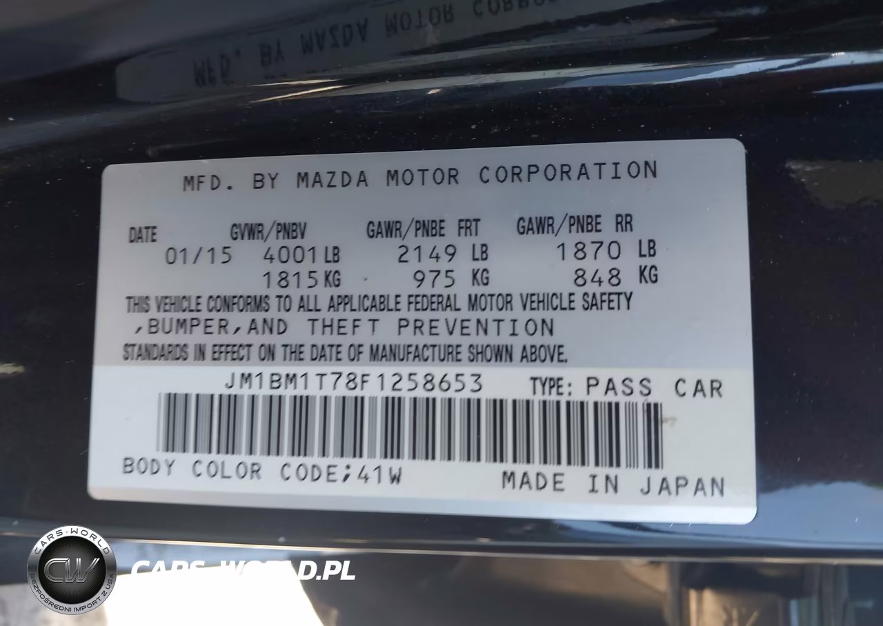 2015 Mazda Mazda3 I Sv VIN:JM1BM1T78F1258653 - 9
