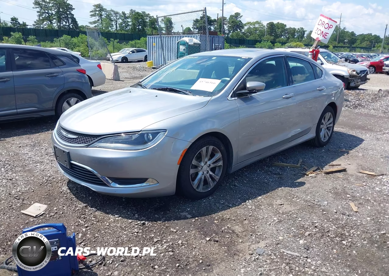2015 Chrysler 200 Limited VIN:1C3CCCAB0FN613564 - 2