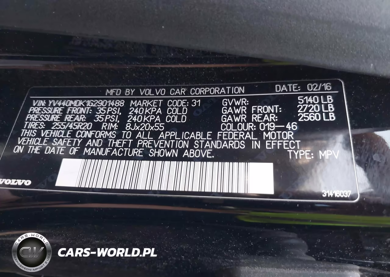 2016 Volvo Xc60 T5 Drive-E Premier VIN:YV440MDK1G2901488 - 9