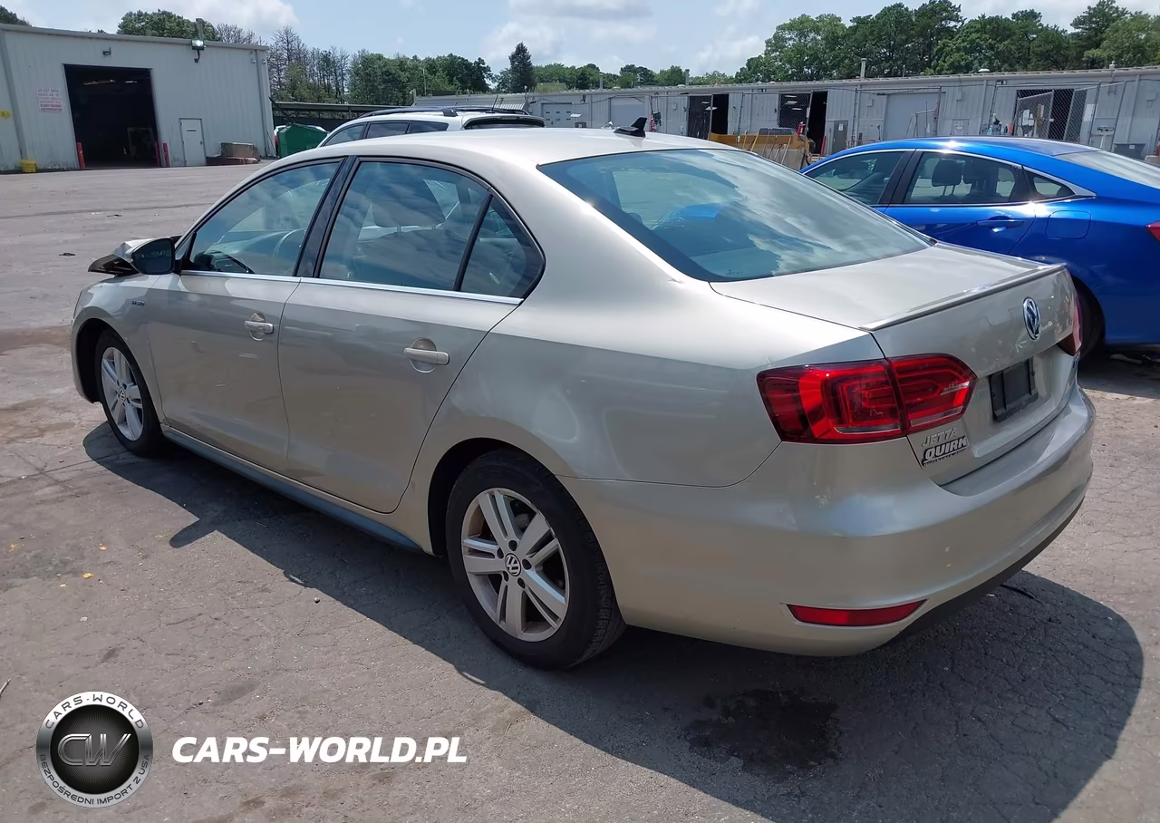 2013 Volkswagen Jetta Hybrid Sel VIN:3VW637AJ6DM280962 - 3