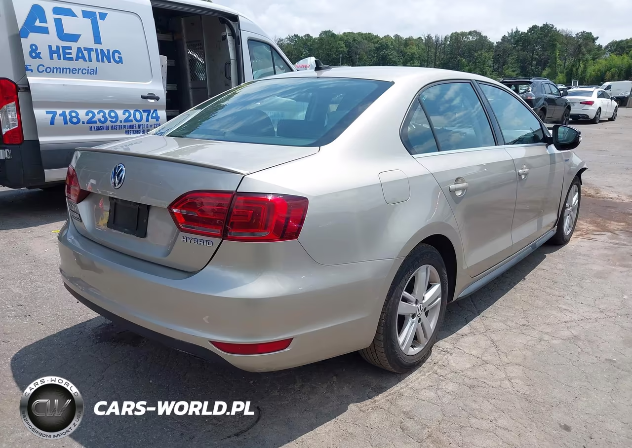 2013 Volkswagen Jetta Hybrid Sel VIN:3VW637AJ6DM280962 - 4