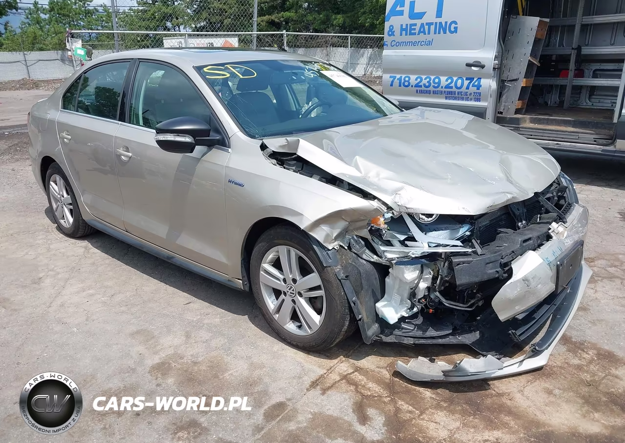 2013 Volkswagen Jetta Hybrid Sel VIN:3VW637AJ6DM280962 - 6