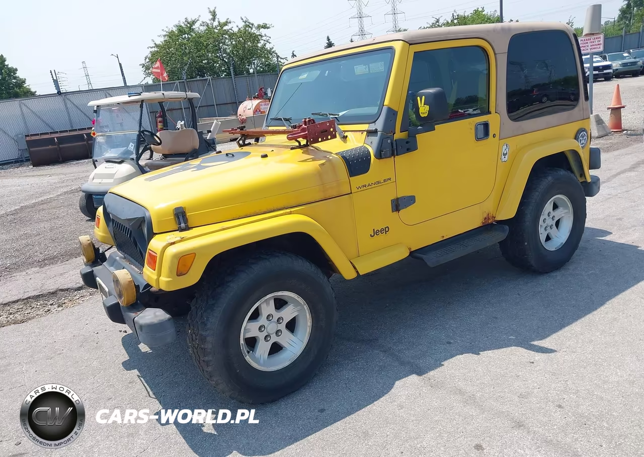 2000 Jeep Wrangler Sport VIN:1J4FA49S6YP726445 - 2