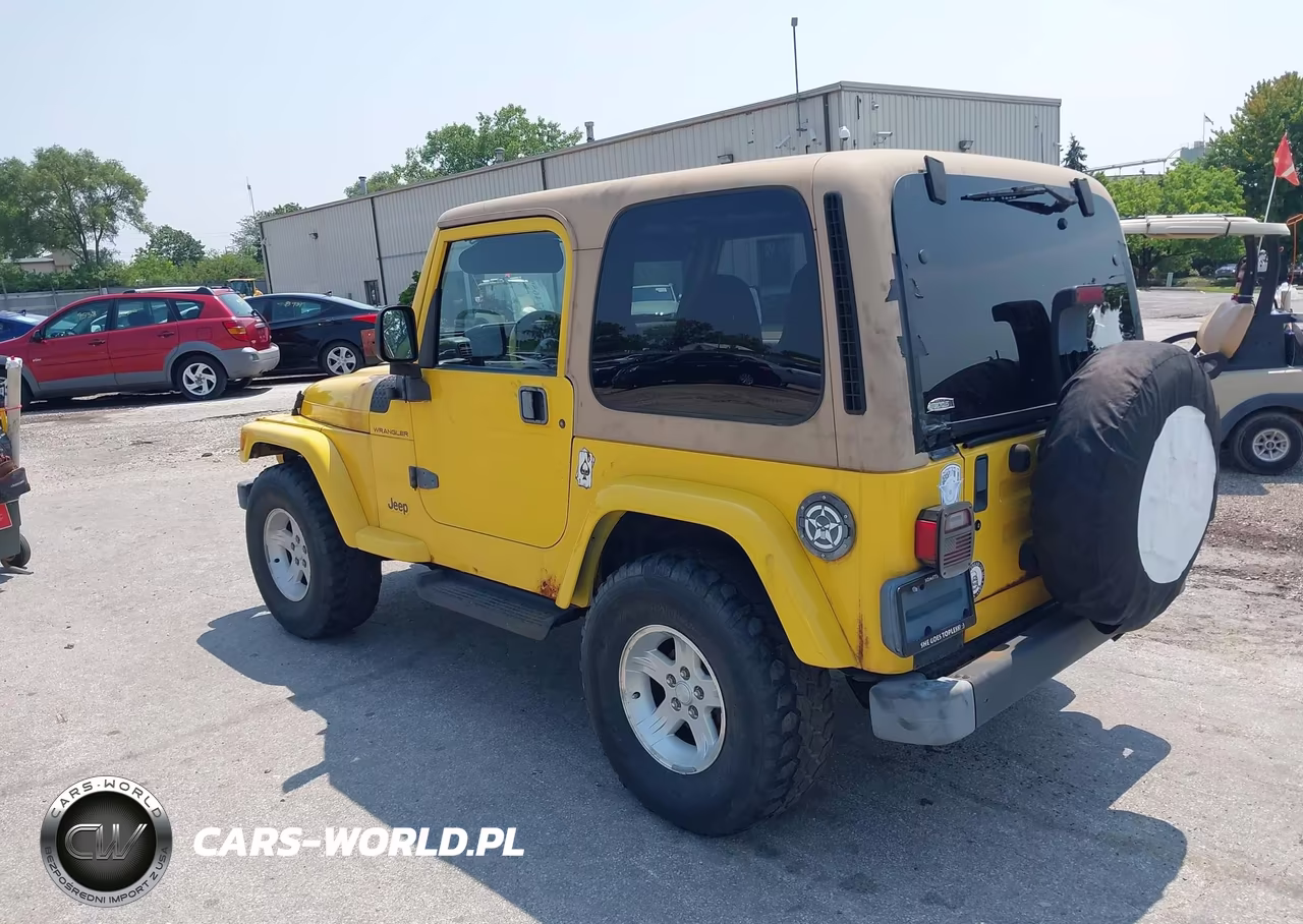 2000 Jeep Wrangler Sport VIN:1J4FA49S6YP726445 - 3