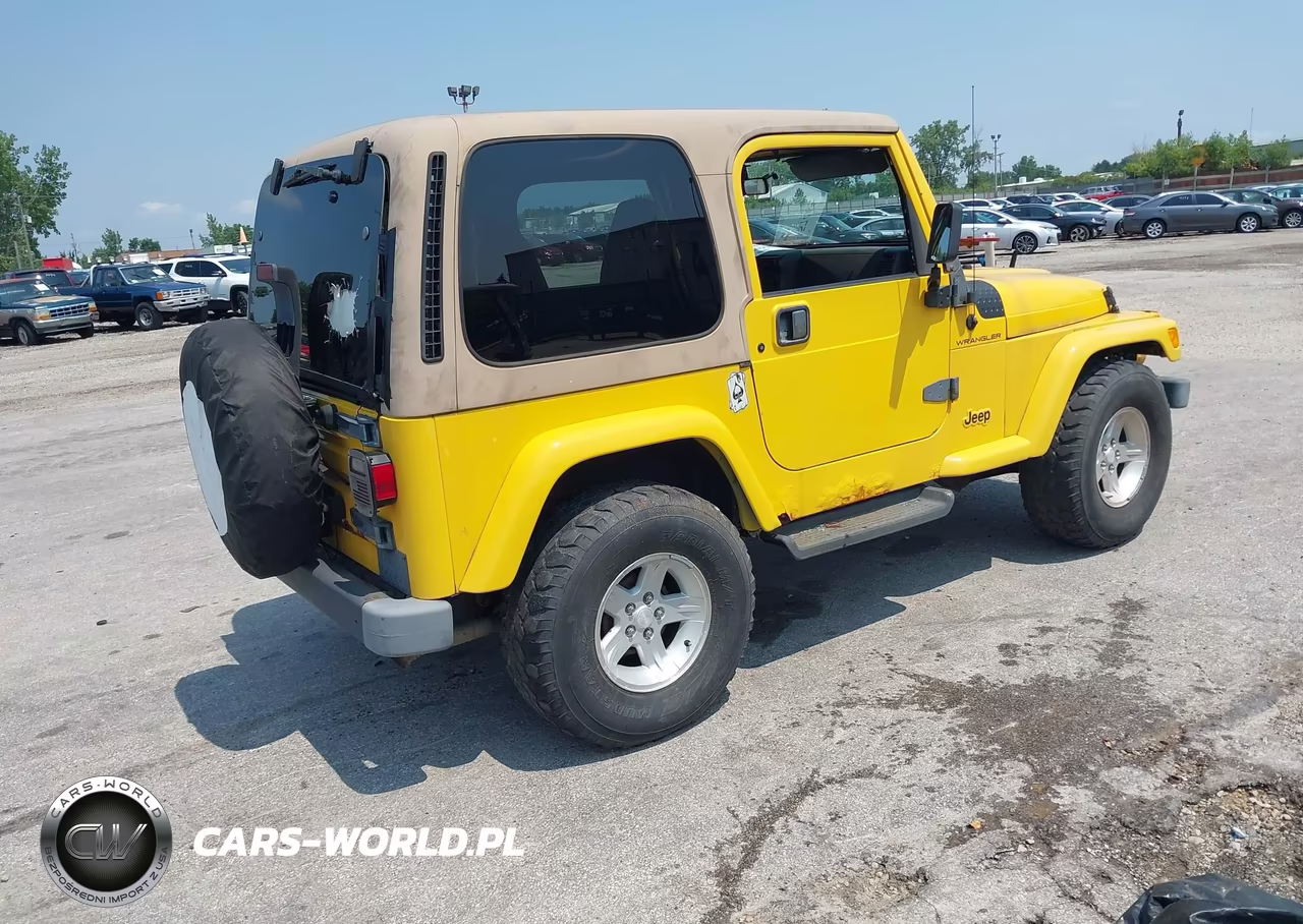 2000 Jeep Wrangler Sport VIN:1J4FA49S6YP726445 - 4
