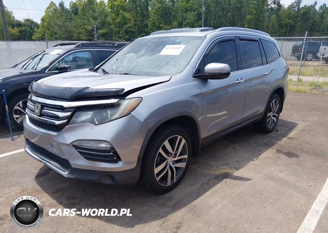 2017 Honda Pilot Elite VIN:5FNYF6H02HB073781 - 2