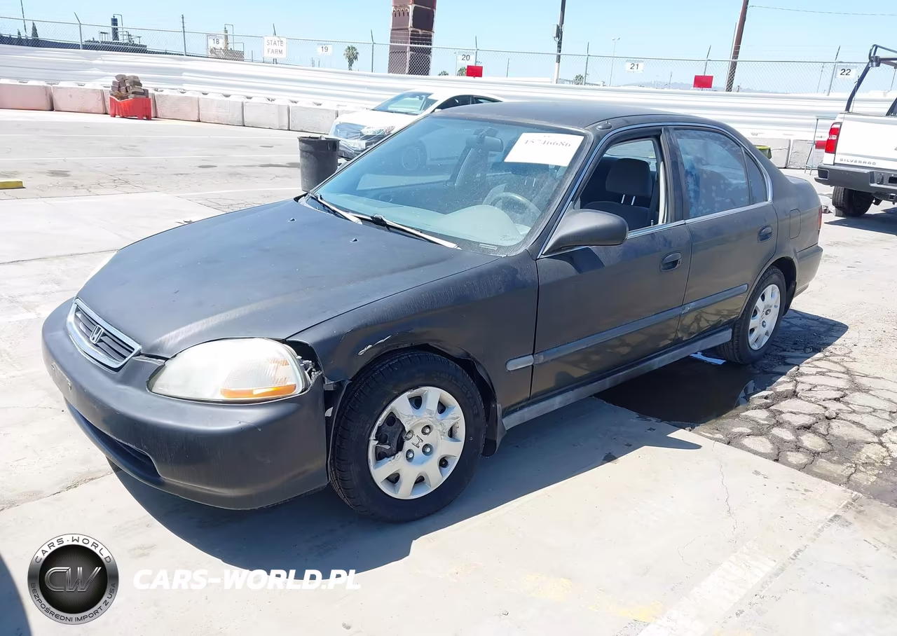 1998 Honda Civic Lx VIN:JHMEJ6679WS012847 - 2