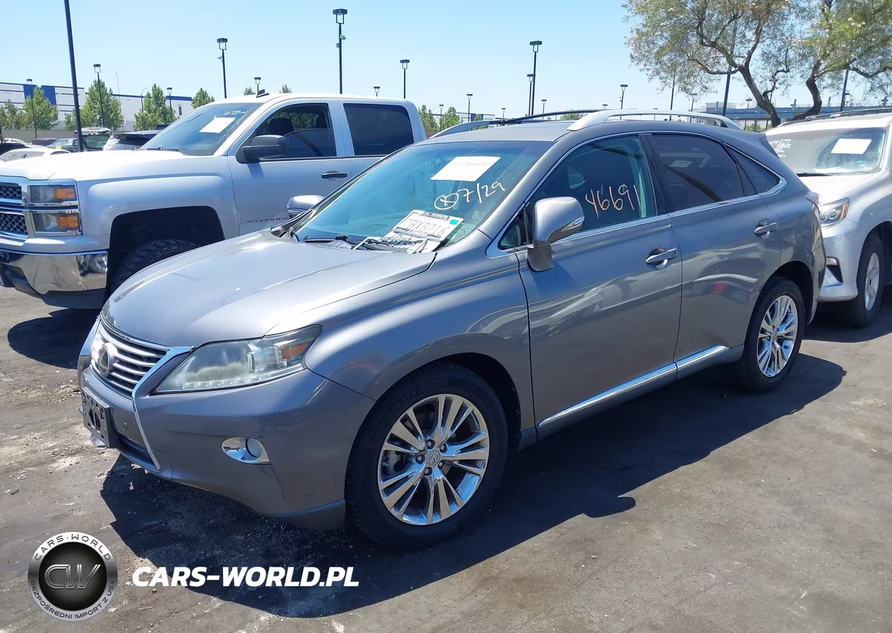 2013 Lexus Rx 350 VIN:2T2ZK1BA8DC087991 - 2