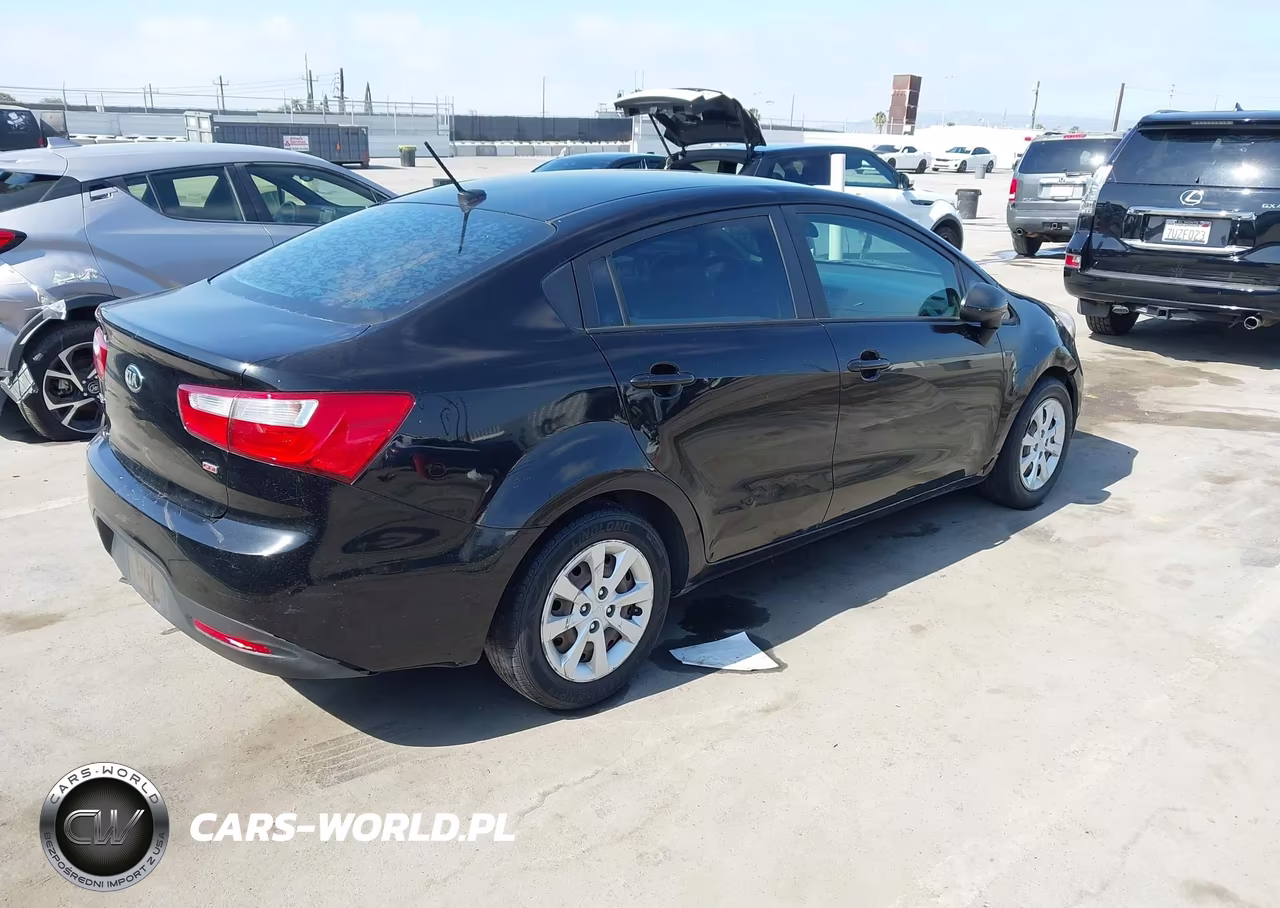 2015 Kia Rio Lx VIN:KNADM4A37F6521919 - 4