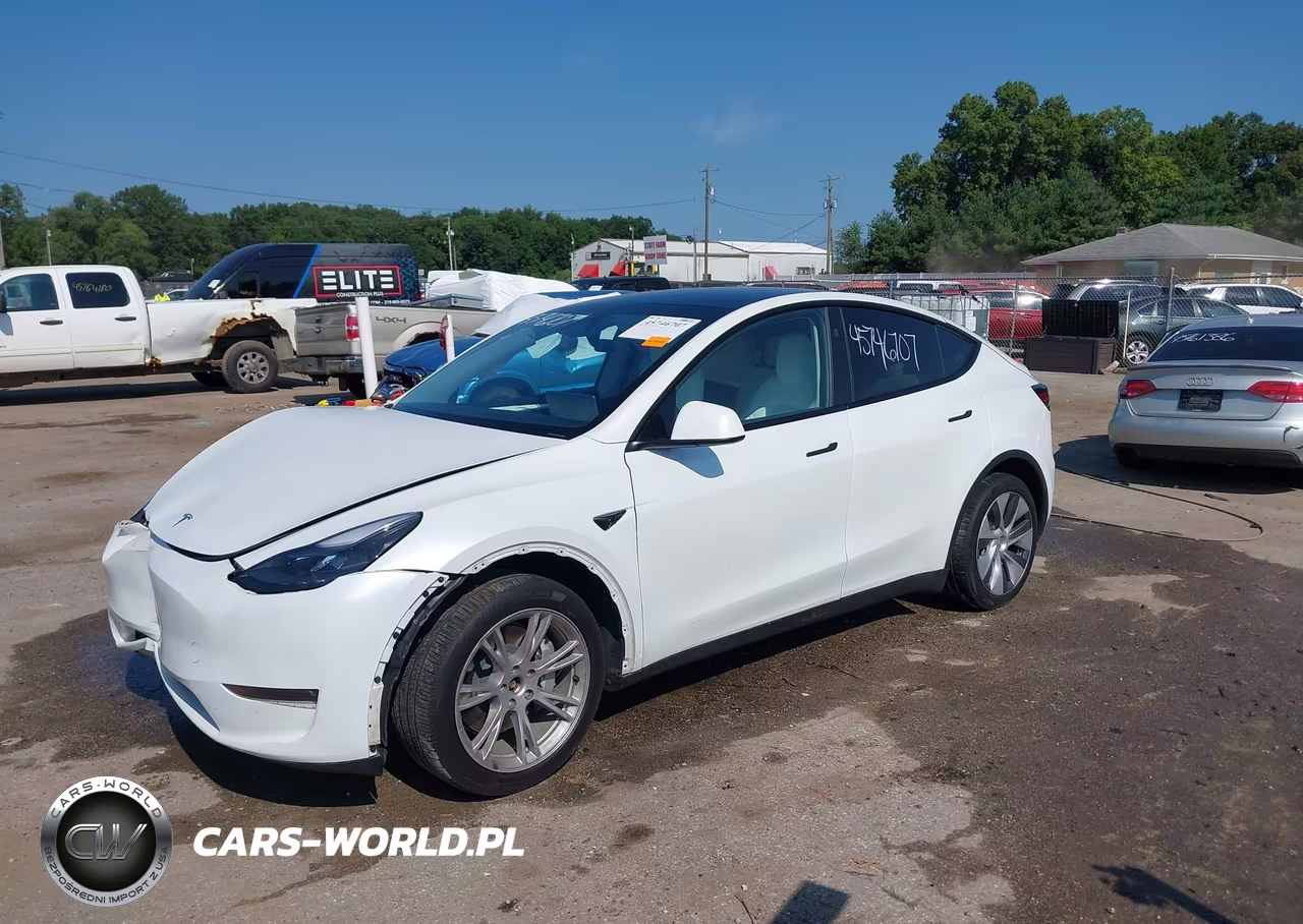 2023 Tesla Model Y Awd-Long Range Dual Motor All-Wheel Drive VIN:7SAYGDEE2PA188204 - 2