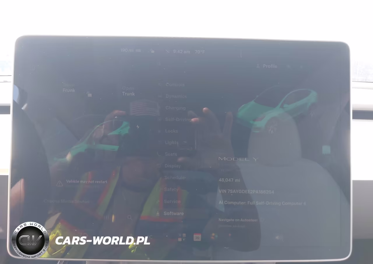 2023 Tesla Model Y Awd-Long Range Dual Motor All-Wheel Drive VIN:7SAYGDEE2PA188204 - 7