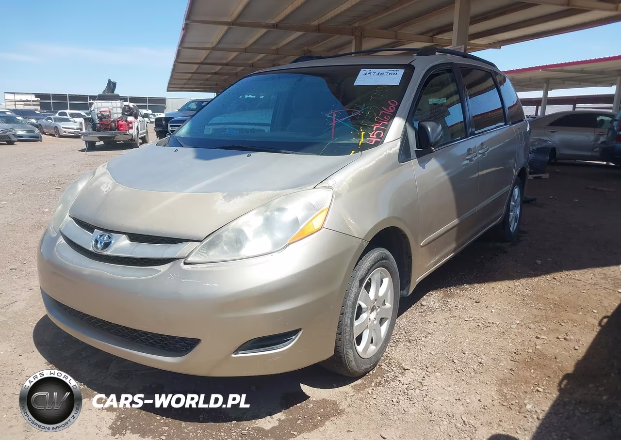 2007 Toyota Sienna Le VIN:5TDZK23C97S012982 - 2