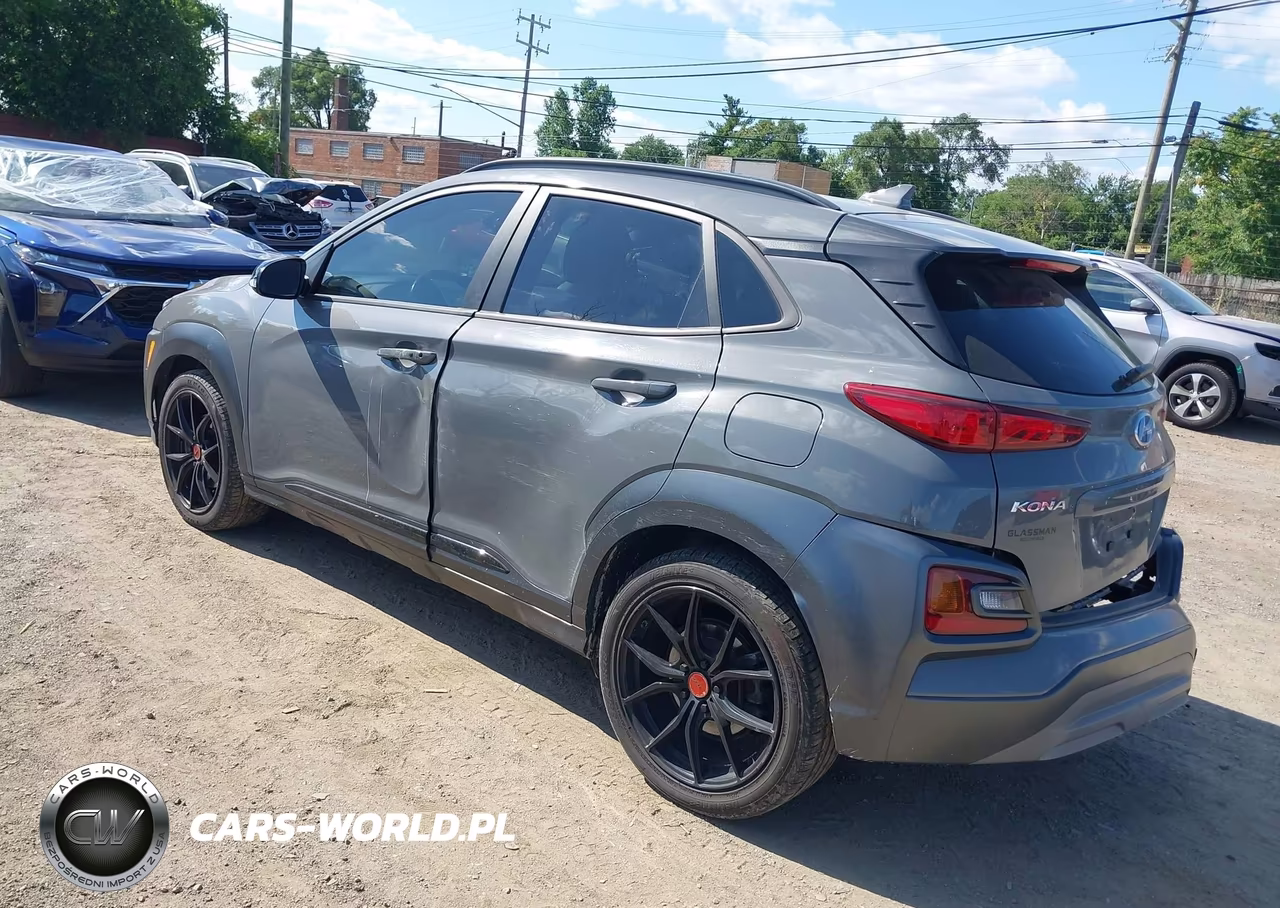 2021 Hyundai Kona Night VIN:KM8K6CA59MU687587 - 3
