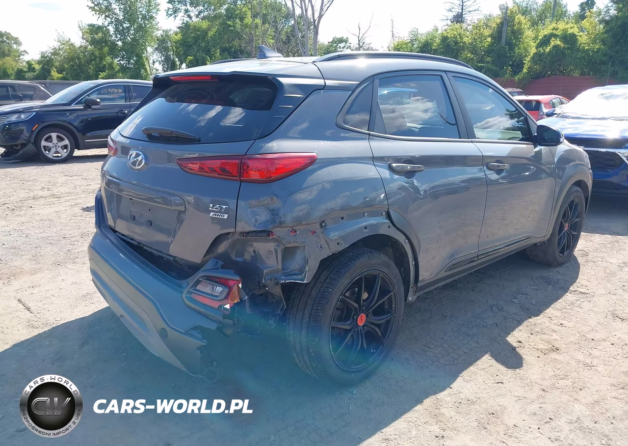 2021 Hyundai Kona Night VIN:KM8K6CA59MU687587 - 4