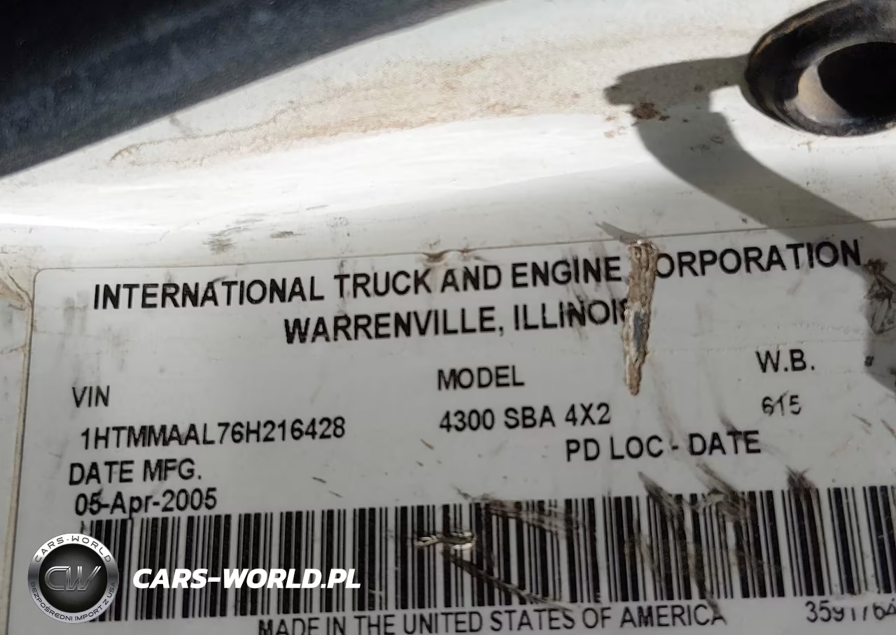 2006 International 4000 4300 VIN:1HTMMAAL76H216428 - 8