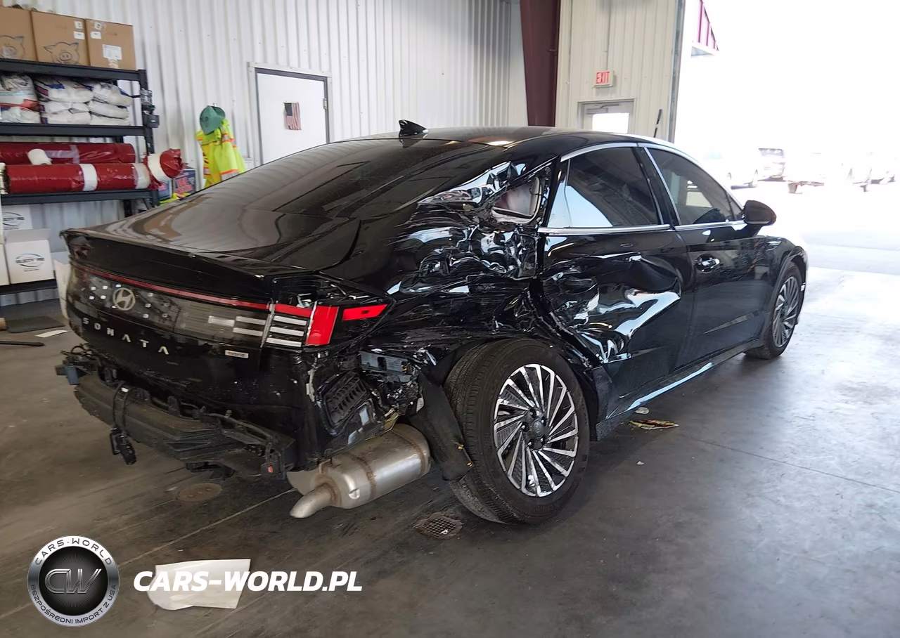 2025 Hyundai Sonata Hybrid Sel VIN:KMHL34JJ2SA126856 - 4