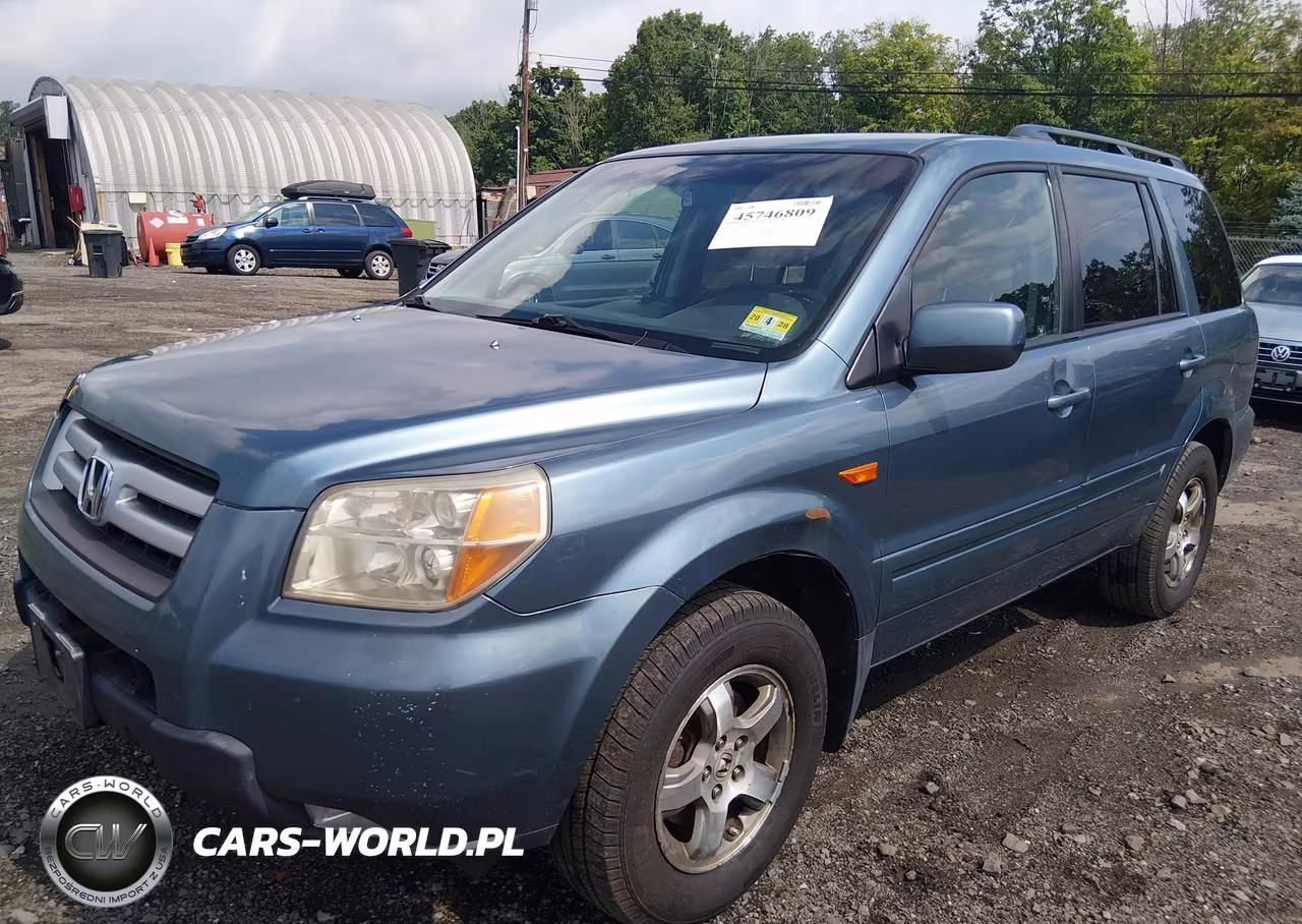 2006 Honda Pilot Ex VIN:5FNYF18436B018100 - 2