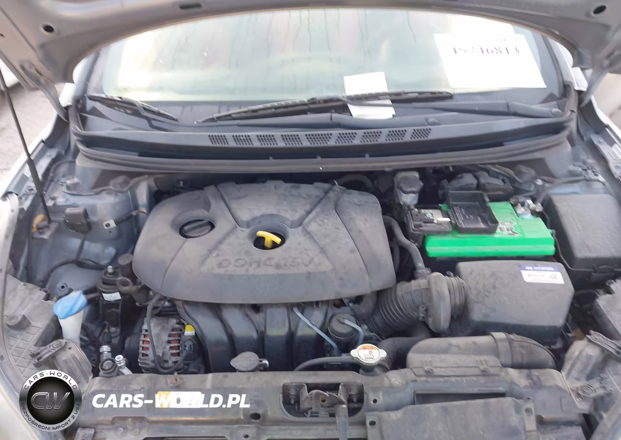 2013 Hyundai Elantra Gls VIN:KMHDH4AE9DU955319 - 10