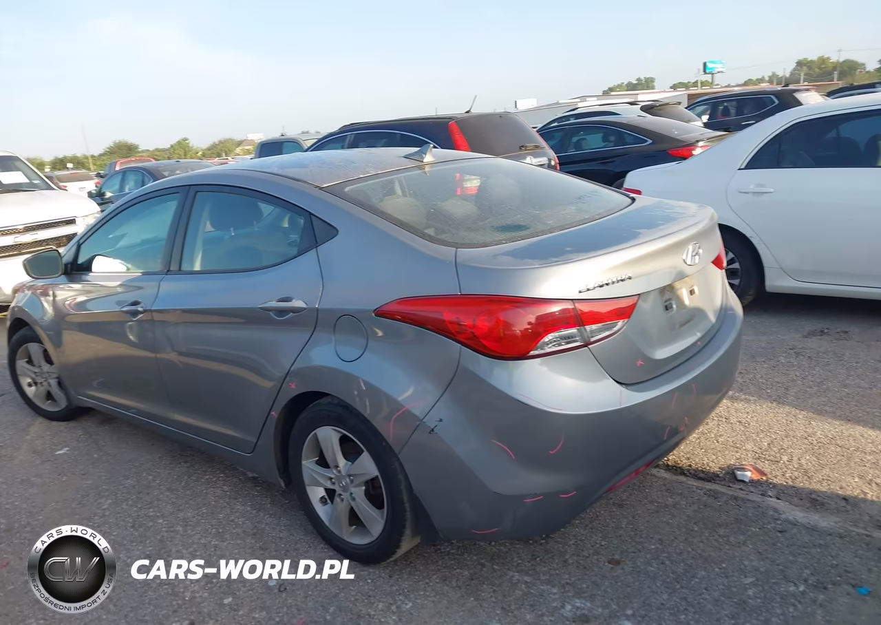 2013 Hyundai Elantra Gls VIN:KMHDH4AE9DU955319 - 3